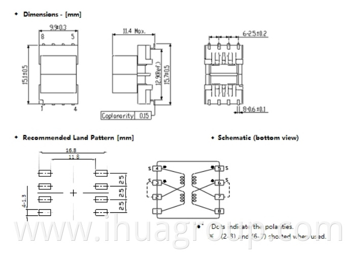 power pulse transformer for car door